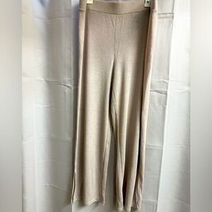 H&M Cream Wide Leg Women's Pants